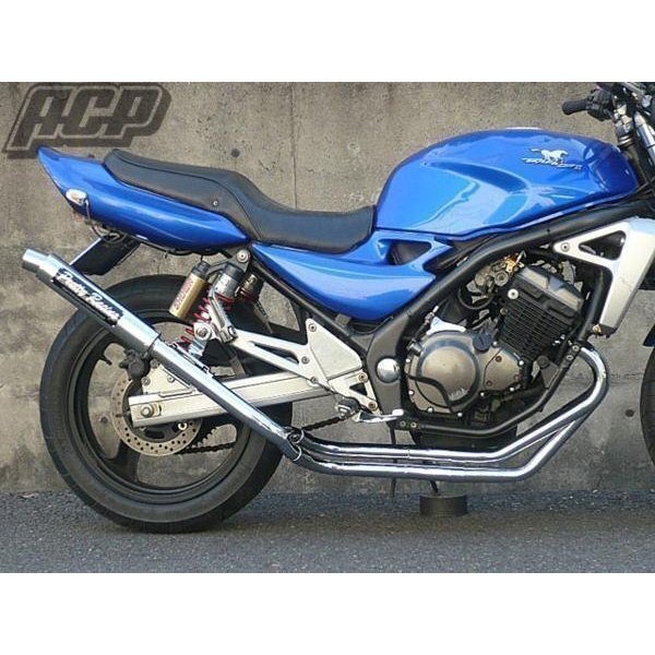 プリティー製 バリオス 1型 改 タイプ1 4-2-1 マフラー メッキ拍卖