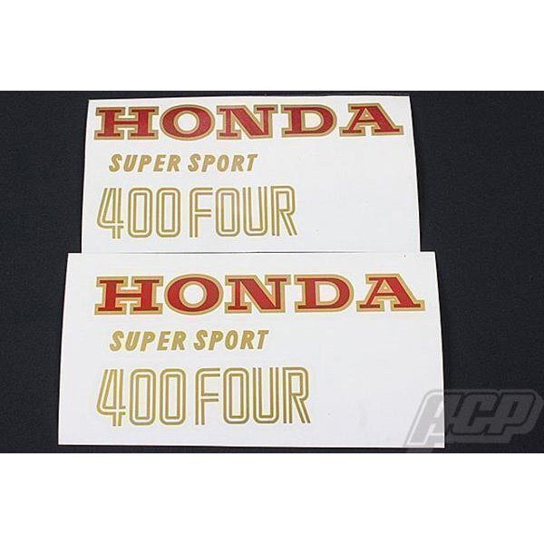 CB400F 純正 タイプ ステッカーセット (青タンク用) 新品拍卖