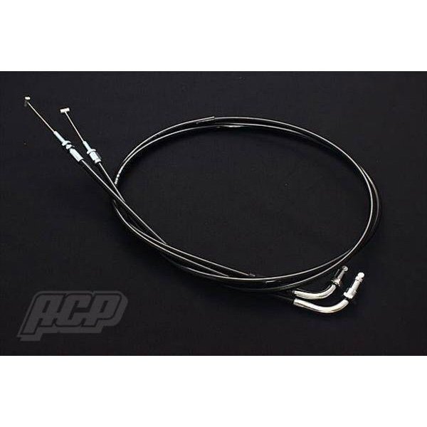 CB250T/N アクセルワイヤー セット ブラック 30㎝ ロング 新品拍卖
