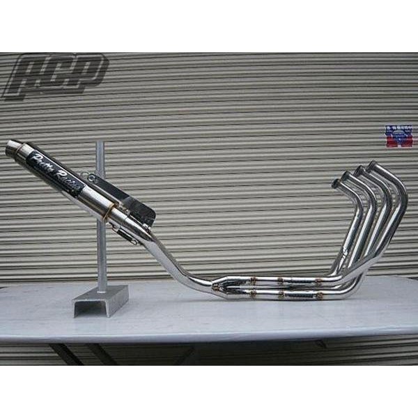 プリティー製 CBR400F 極 タイプ3 4-2-1 マフラー メッキ拍卖