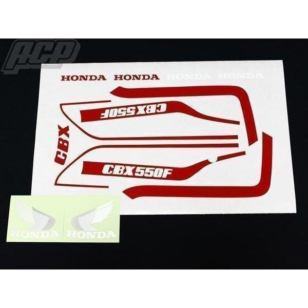 CBX550F用 1型 青/白タイプ ラインステッカー!新品拍卖