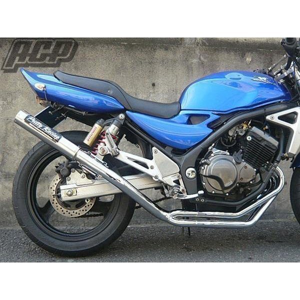 プリティー製 バリオス 2型 流 タイプ2 4-2-1 マフラー メッキ拍卖