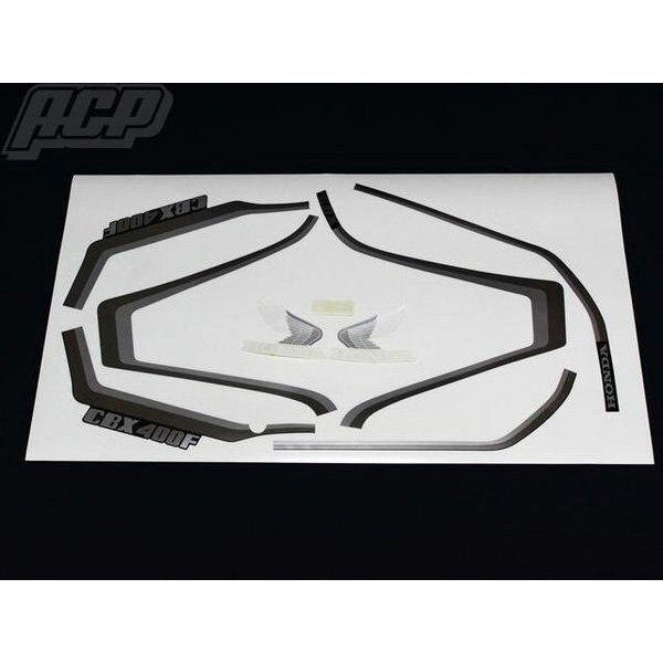 CBX400F2 赤/黒ラインステッカーセット!新品 CBX拍卖