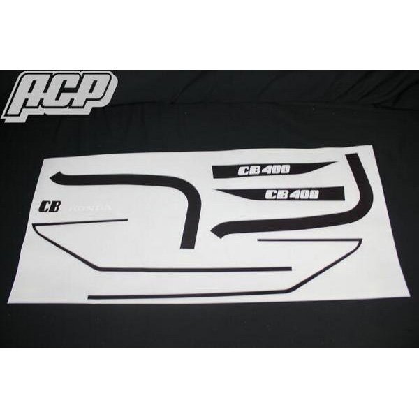 CB400SF(NC31)用CBX赤白タイプラインステッカー拍卖