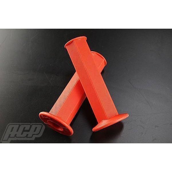 六角 グリップ (レッド) 貫通タイプ 新品 ロッカク 貫通式拍卖