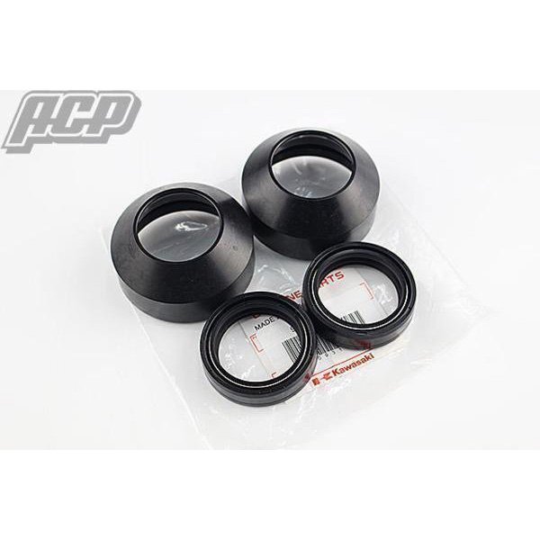 Z400FX 純正 フロントフォーク ダストシール オイルシール セット 新品 z400gp z400j z550fx z400fx拍卖