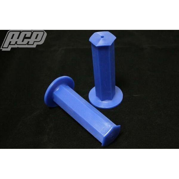 汎用 六角 グリップ (青) 新品 ゼファ-バリオスXJR ロッカク ゼファーXJRGSXバリオス ロッカクグリップ拍卖