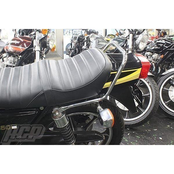 Z400FX メッキ タンデムバー 新品 Z400J Z550FX拍卖