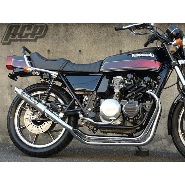 プリティー製 Z400FX 改 タイプ3 4-2-1 マフラー メッキ拍卖
