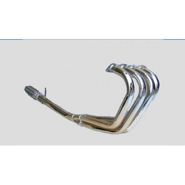 GSX250S刀 エルサウンド モナカ管 メッキ マフラー【新品】国内生産拍卖