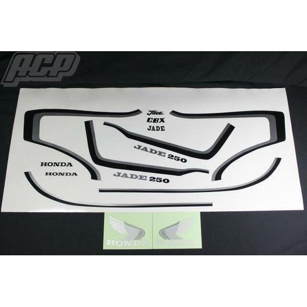 ジェイド250用 CBX2型 赤白タイプラインステッカー JADE拍卖