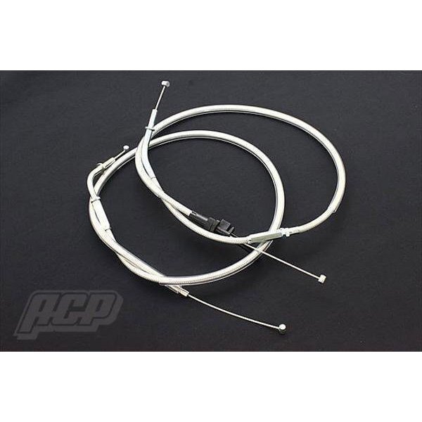 ゼファー400 アクセル ワイヤー STD 新品 メッシュ拍卖