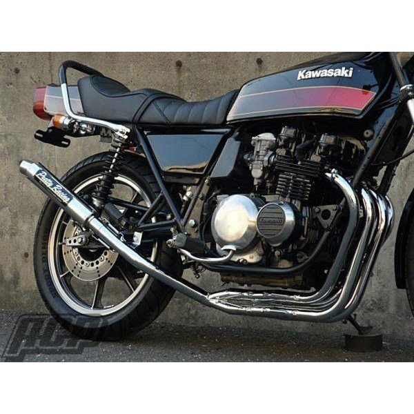 プリティー製 Z400FX E4 極 タイプ3 4-2-1 マフラー メッキ拍卖