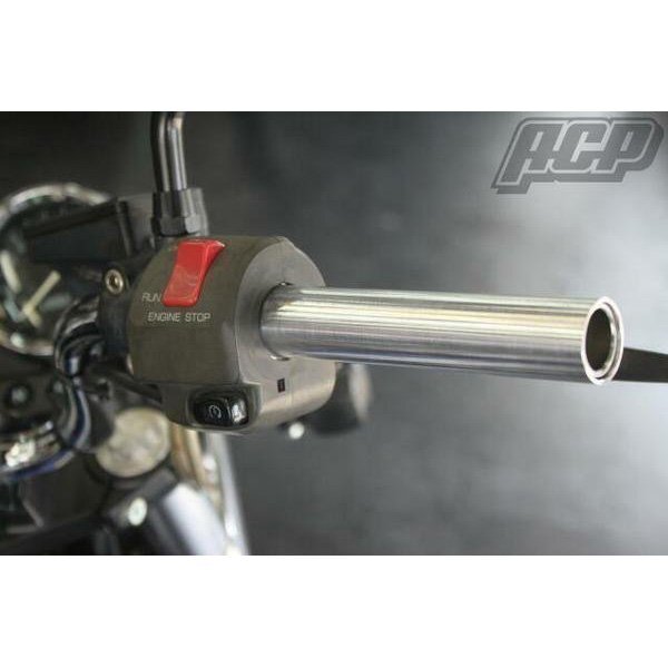 バリオス250 1型 2型用 アルミ製 中空スロットル 新品拍卖