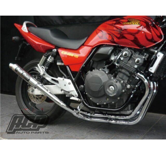 プリティー製 CB400SF REVO NC42 改 タイプ2 4-2-1 マフラー拍卖