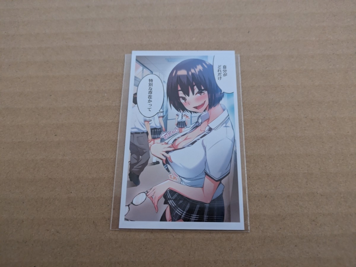 悶えてよ、アダムくん ナイトマ 2周年フェア フルカラー両面イラストカード トヨ拍卖