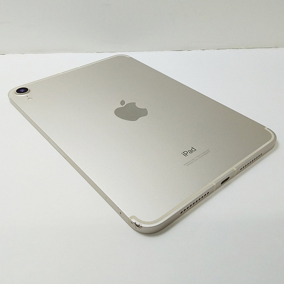 B25-2640 Apple iPad mini 第6世代 Wi-Fi+Cellular 64GB スターライト MK8C3J/A ドコモ〇 箱/アダプタ/コード付 ※初期化済 ※箱タバコ臭拍卖