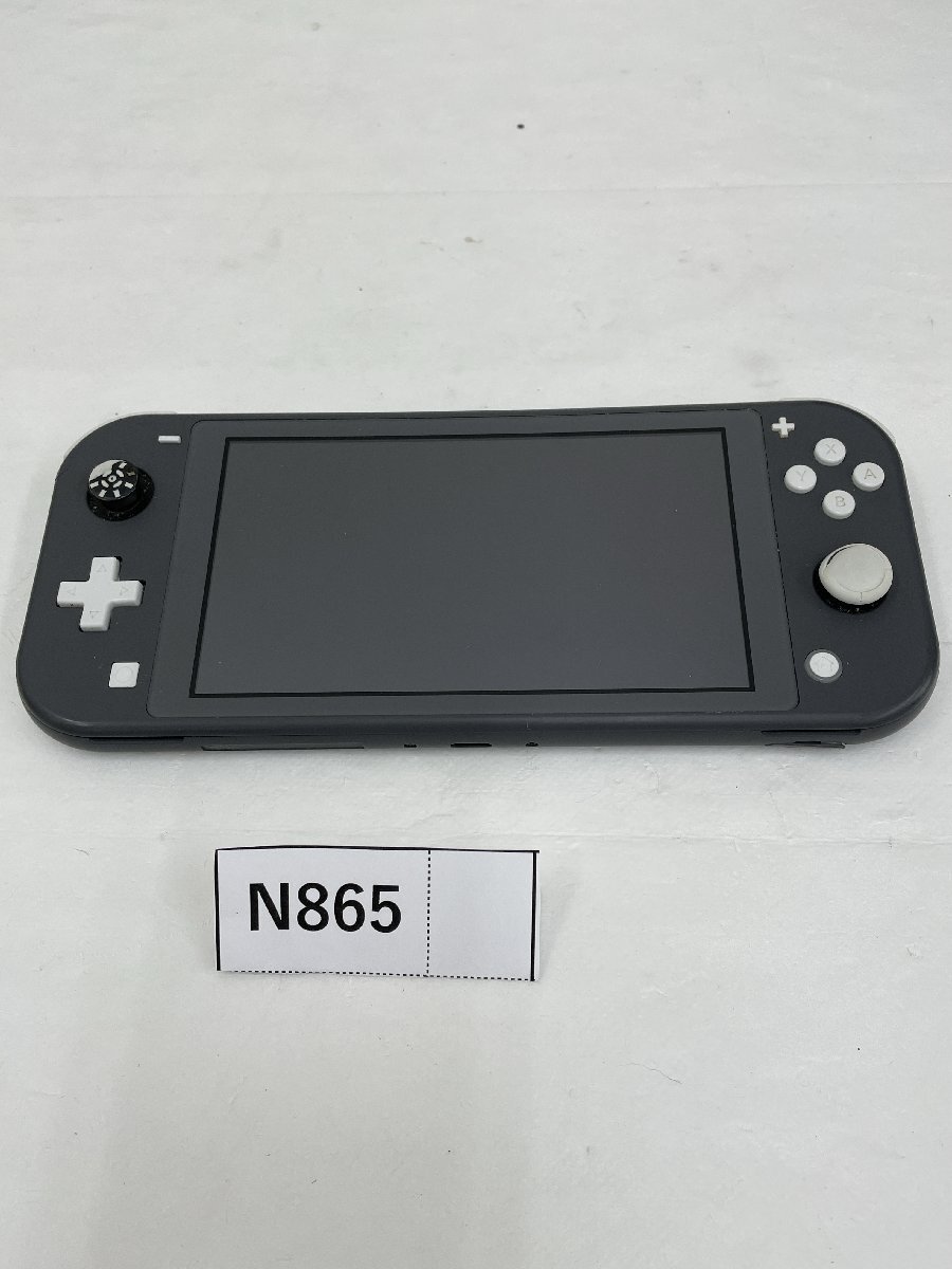 【1円~】【ジャンク品/読み込み確認済み】 初期化済み Nintendo Switch Lite 本体 グレー ニンテンドー スイッチライト 94-T-3-9-N865拍卖