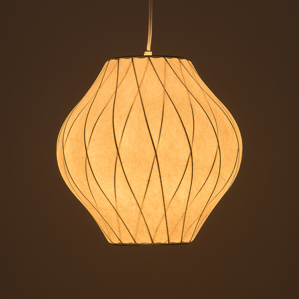 ジョージネルソン バブルランプ 天井照明 ペンダントライト ジョージ・ネルソン George Nelson 家具 ペンダントランプ ペアクリスクロス 9S拍卖