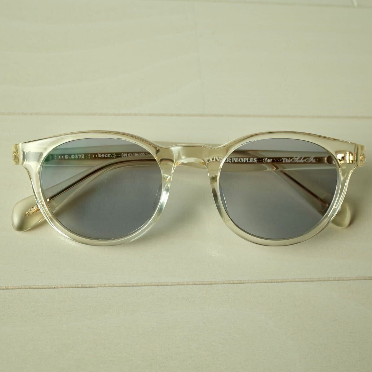 OLIVER PEOPLES for TAKAHIROMIYASHITA THE SoloIst. メガネ サングラス オリバーピープルズ タカヒロミヤシタザソロイスト ナンバーナイン拍卖