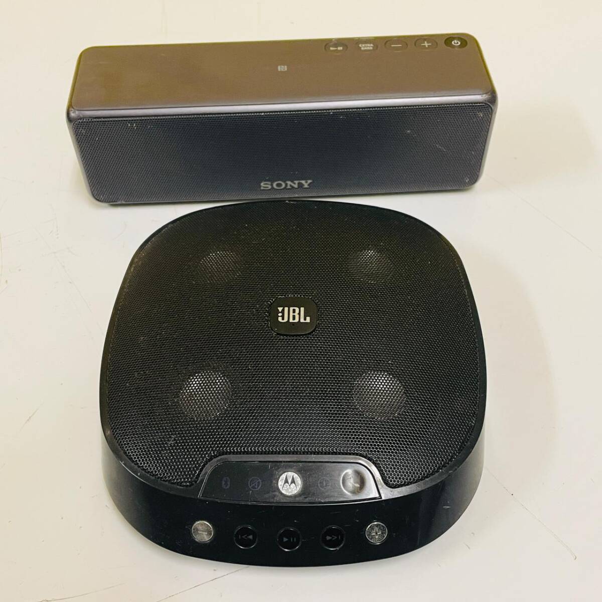 【 動作未確認 】SONY ソニー SRS-HG1・JBL GO3 ポータブルスピーカー拍卖
