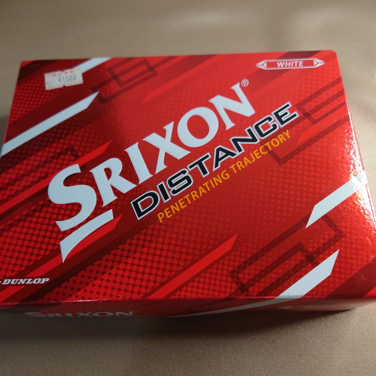 未使用品 スリクソン DISTANCE ホワイト SRIXON ダンロップ ゴルフボード拍卖