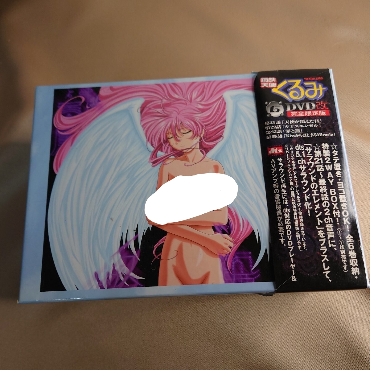 鋼鉄天使くるみ (6) DVD改 (完全限定版) ポニーキャニオン くるみ DVD拍卖