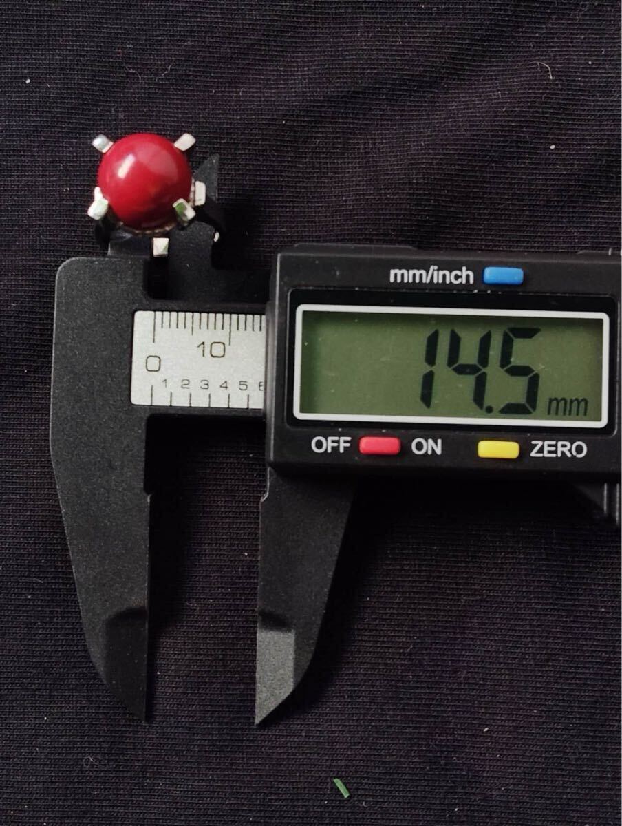 赤珊瑚 本珊瑚 天然珊瑚 指輪 リング11.4mm尺寸:10.5号重4.3克拍卖