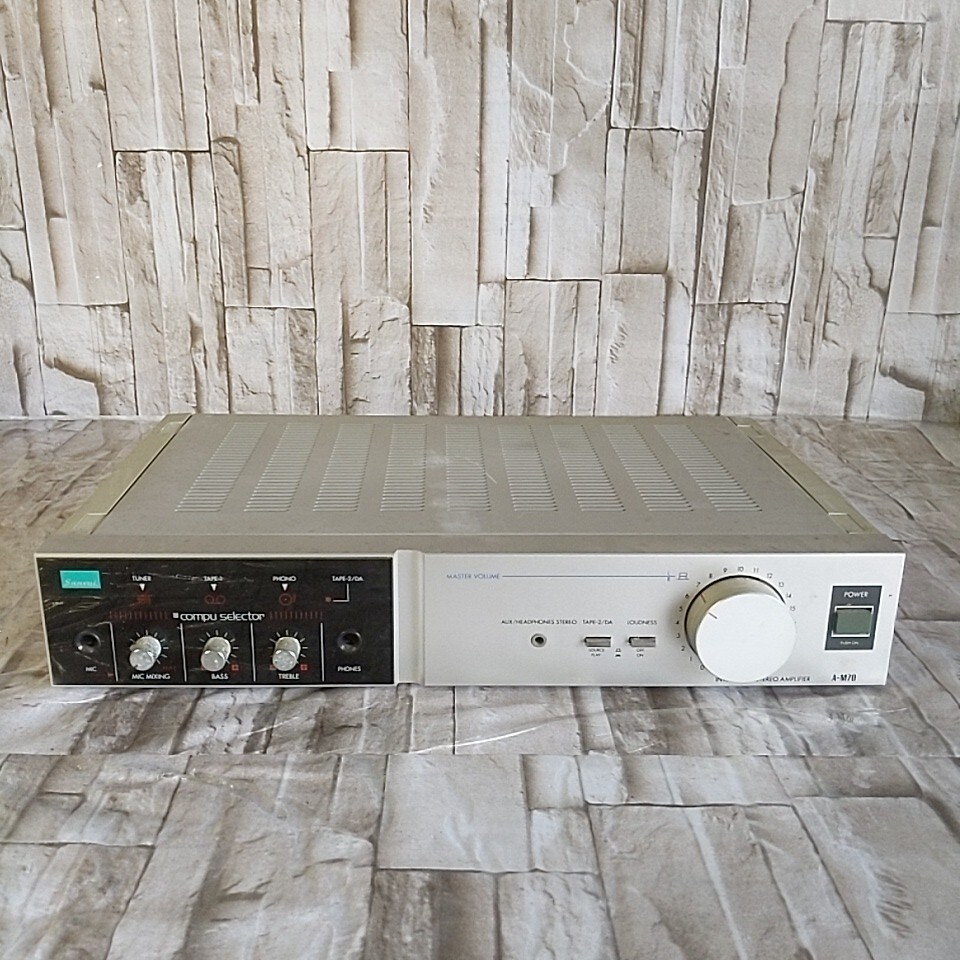 okos90 ▲ アンプ Sansui サンスイ 山水 A-M70 プリメインアンプ オーディオ機器 音響機器 音楽機器 通電のみ確認拍卖