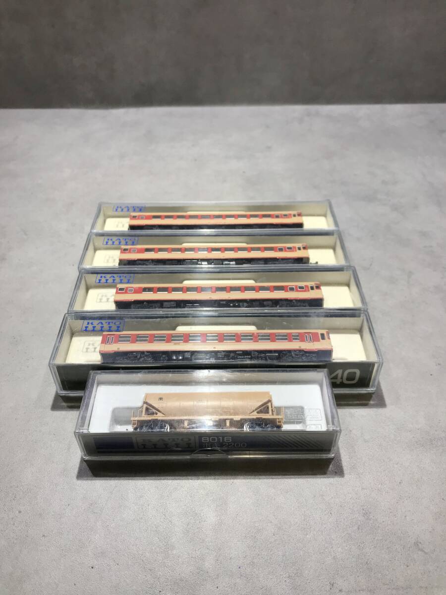 鉄道模型 5台まとめ【S14282◎】KATO キハ58系 6017 / キハ65 6040 / ホキ2200 8016【中古】251107拍卖