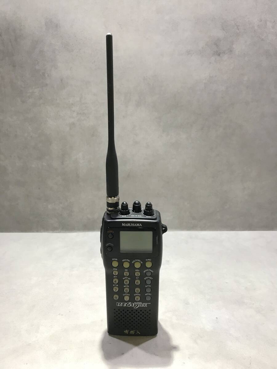 受信機【S14301◎】MARUHAMA マルハマ 鳴物入 鳴物入 マルチバンドレシーバー RT619DX【通電のみ】251107拍卖