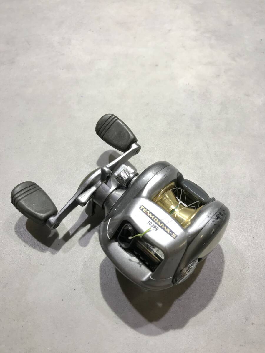 ベイトリール【S14389◎】TEAMDAIWA-S チームダイワ 103PV フィッシング 釣り【中古】251115拍卖