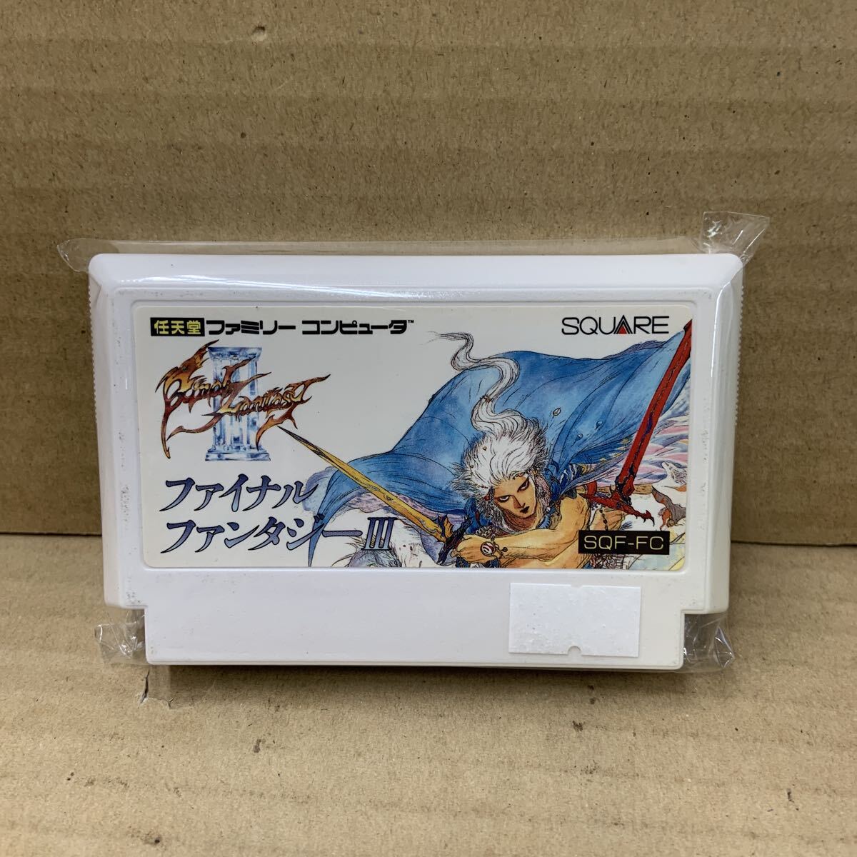ファイナルファンタジーⅢ ファミコンソフト ソフトのみ 初期動作確認済み拍卖