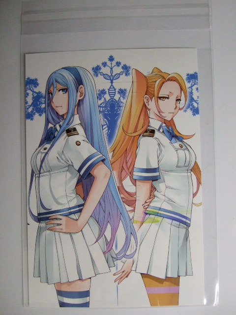 ワンダーグー 限定 蒼き鋼のアルペジオ 20巻 ポストカード 201030 特典 WonderGOO 非売品 Ark Performance イラストカード拍卖