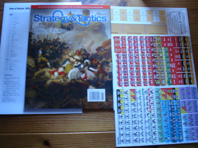 S&T #295 To the Gates Of  Vienna ウィーンの門 1683 未カット未使用 ルール和訳付+拍卖