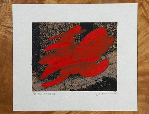 MOVING PROMISE 福田将裕(ふくだ まさひろ) シルクスクリーン シート販売 fukuda-0617-0028拍卖