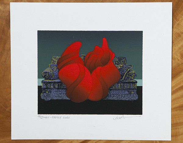 HOLY FAMILY 2002 福田将裕(ふくだ まさひろ) シルクスクリーン シート販売 fukuda-0617-0009拍卖