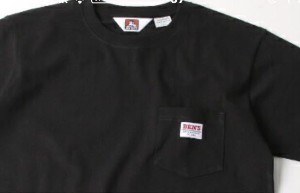 BEN DAVIS ポケットTシャツ ブラック 半袖拍卖