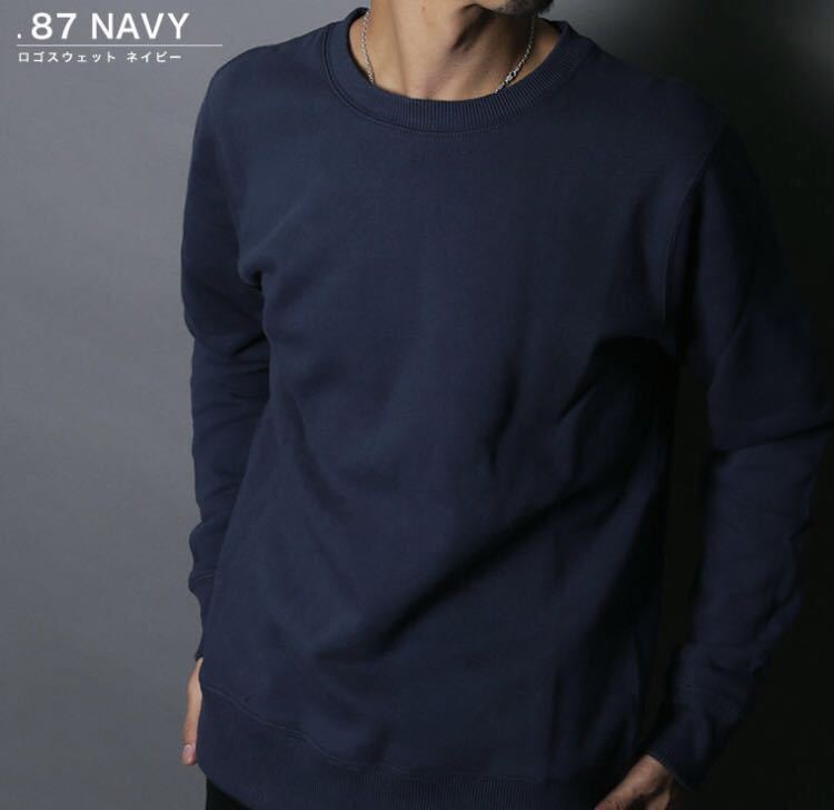 AVIREX CREW NECK SWEAT ネイビー拍卖