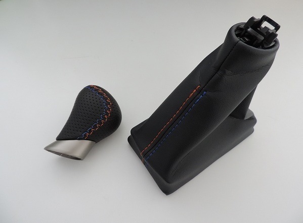 レクサス純正RC-F シフトノブブーツセット オレンジステッチ拍卖