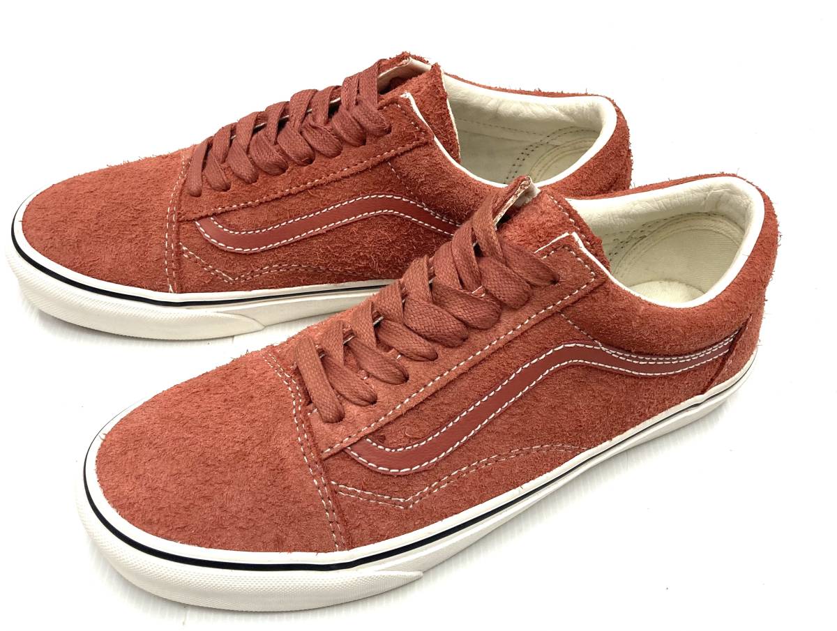 新品 VANS オールドスクール 27.5cm オレンジスエード ジャズ拍卖