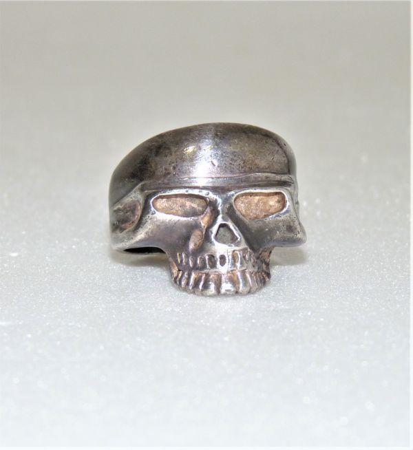 シルバー925 指輪 スカルデザイン SIZE:15号 846237J12EC10拍卖