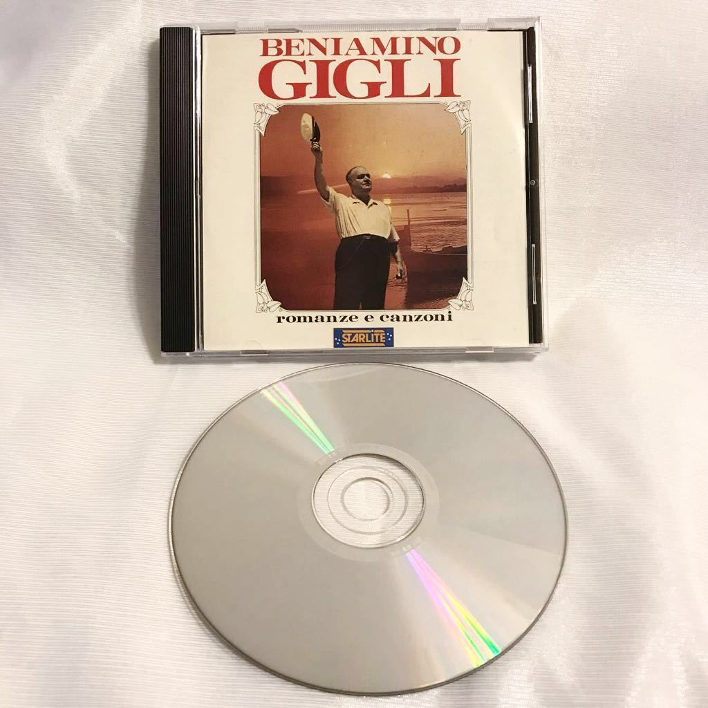 Beniamino Gigli ベニャミーノ・ジリ - romanze e canzoni イタリア音楽 カンツォーネ オペラ 声楽 イタリア 民謡拍卖