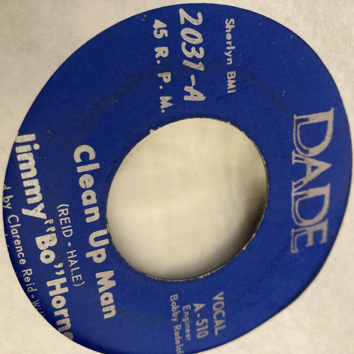 Jimmy "Bo" Horne / Clean Up Man / Down The Road Of Love拍卖