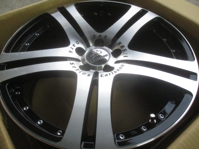 ☆新品激安☆ カールソン CS 1/5 EVO ブラックエディション 20インチ 4本拍卖