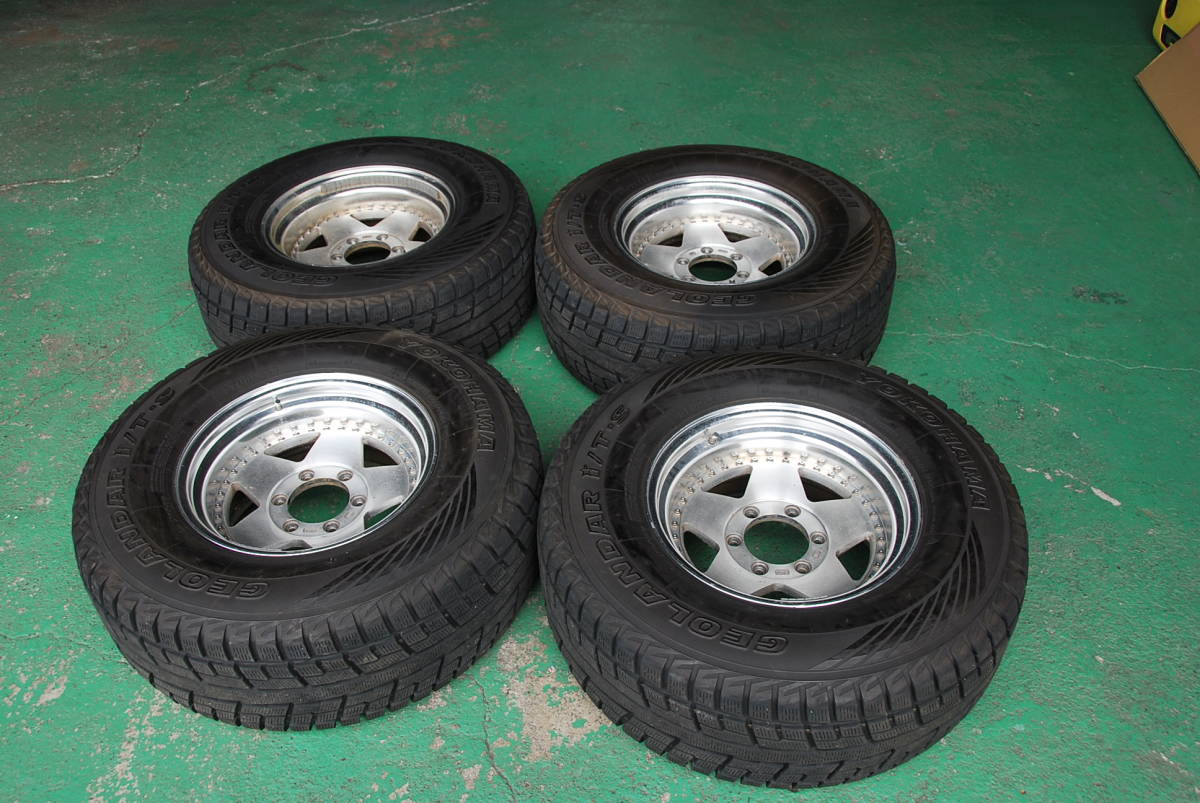 ★ランクル80など 275/70R16 スタッドレス+アルミホイール4本セット★拍卖