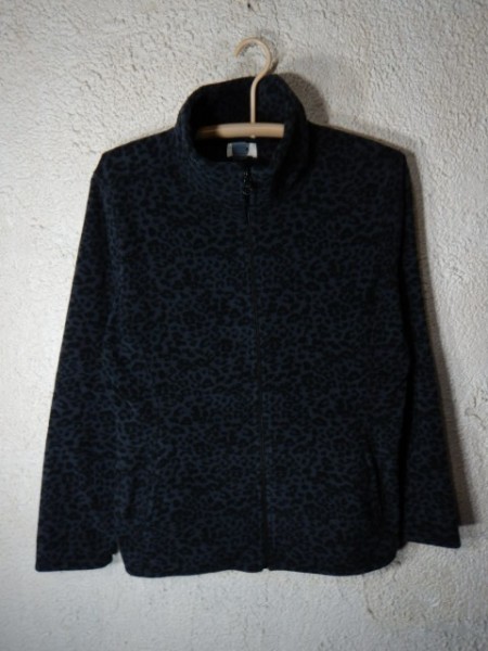 to1844 OLD NAVY オールドネイビー ジップ アニマル柄 総柄 デザイン フリース ジャケット あたたか 人気拍卖