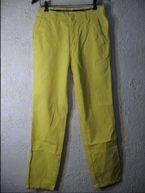 n645 トミーヒルフィガー TOMMY HILFIGER カラー パンツ チノ 刺繍 30拍卖