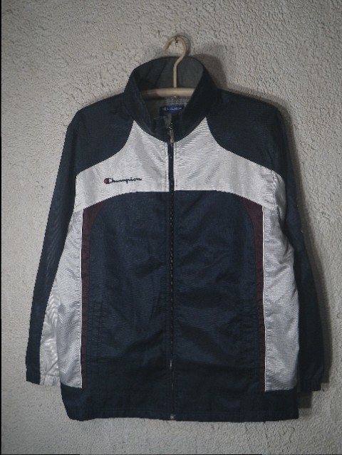 n5510 Champion チャンピオン ジップ ジャケット ウィンドブレーカー 内側メッシュ フード収納 人気 送料格安拍卖