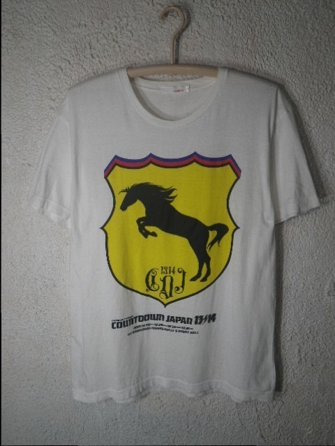 n3949 rockin'on カウントダウン ジャパン 13 14 フェス 音楽 ロック イベント 半袖 プリント tシャツ 人気 送料格安拍卖